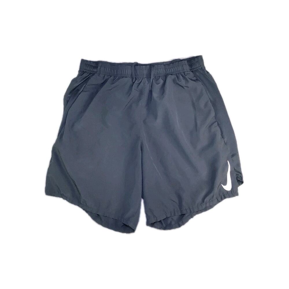 Nike Lined Running Shorts Sz M Black Men's Pre-owned Hiking Gym Yoga No Label - Picture 1 of 7